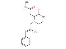 N-methyl-2-{1-[(2E)-2-methyl-3-phenylprop-2-en-1-yl]-3-oxopiperazin-2-yl}acetamide