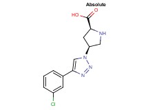 (4S)-4-[4-(3-chlorophenyl)-1H-1,2,3-triazol-1-yl]-L-proline hydrochloride