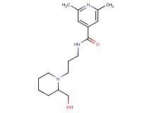 N-{3-[2-(hydroxymethyl)piperidin-1-yl]propyl}-2,6-dimethylisonicotinamide
