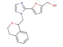 {5-[1-(3,4-dihydro-1H-isochromen-1-ylmethyl)-1H-imidazol-2-yl]-2-furyl}methanol