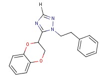 5-(2,3-dihydro-1,4-benzodioxin-2-yl)-1-(2-phenylethyl)-1H-1,2,4-triazole
