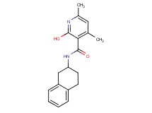 2-hydroxy-4,6-dimethyl-N-(1,2,3,4-tetrahydro-2-naphthalenyl)nicotinamide