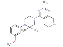 4-[4-(3-methoxyphenyl)-3,3-dimethylpiperazin-1-yl]-2-methyl-5,6,7,8-tetrahydropyrido[3,4-d]pyrimidine