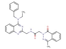 N-({4-[benzyl(ethyl)amino]-2-quinazolinyl}methyl)-2-(4-methyl-1-oxo-2(1H)-phthalazinyl)acetamide