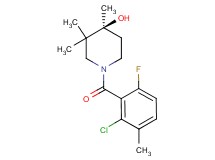 (4S)-1-(2-chloro-6-fluoro-3-methylbenzoyl)-3,3,4-trimethyl-4-piperidinol