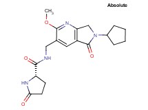 (2S)-N-[(6-cyclopentyl-2-methoxy-5-oxo-6,7-dihydro-5H-pyrrolo[3,4-b]pyridin-3-yl)methyl]-5-oxopyrrolidine-2-carboxamide