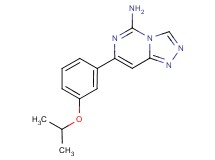 7-(3-isopropoxyphenyl)[1,2,4]triazolo[4,3-c]pyrimidin-5-amine