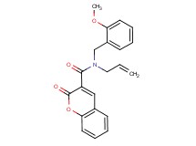 N-allyl-N-(2-methoxybenzyl)-2-oxo-2H-chromene-3-carboxamide