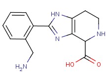 2-[2-(aminomethyl)phenyl]-4,5,6,7-tetrahydro-1H-imidazo[4,5-c]pyridine-4-carboxylic acid dihydrochloride