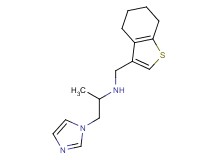 1-(1H-imidazol-1-yl)-N-(4,5,6,7-tetrahydro-1-benzothien-3-ylmethyl)propan-2-amine