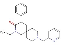 2-ethyl-4-phenyl-9-(2-pyridinylmethyl)-2,9-diazaspiro[5.5]undecan-3-one