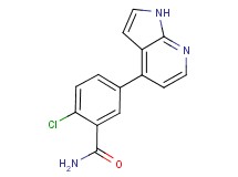 2-chloro-5-(1H-pyrrolo[2,3-b]pyridin-4-yl)benzamide