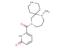 6-[(7-methyl-3,7,11-triazaspiro[5.6]dodec-11-yl)carbonyl]pyridin-2(1H)-one