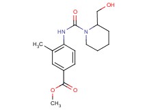 methyl 4-({[2-(hydroxymethyl)piperidin-1-yl]carbonyl}amino)-3-methylbenzoate