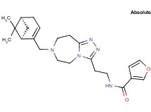 N-[2-(7-{[(1R,5S)-6,6-dimethylbicyclo[3.1.1]hept-2-en-2-yl]methyl}-6,7,8,9-tetrahydro-5H-[1,2,4]triazolo[4,3-d][1,4]diazepin-3-yl)ethyl]-3-furamide