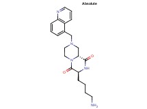 (3S,9aR)-3-(4-aminobutyl)-8-(5-quinolinylmethyl)tetrahydro-2H-pyrazino[1,2-a]pyrazine-1,4(3H,6H)-dione