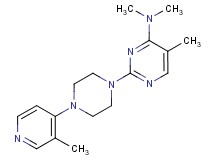 N,N,5-trimethyl-2-[4-(3-methylpyridin-4-yl)piperazin-1-yl]pyrimidin-4-amine