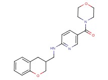 N-(3,4-dihydro-2H-chromen-3-ylmethyl)-5-(morpholin-4-ylcarbonyl)pyridin-2-amine