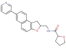 N-{[7-(3-pyridinyl)-1,2-dihydronaphtho[2,1-b]furan-2-yl]methyl}tetrahydro-2-furancarboxamide