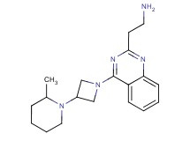 (2-{4-[3-(2-methyl-1-piperidinyl)-1-azetidinyl]-2-quinazolinyl}ethyl)amine dihydrochloride