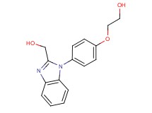 2-{4-[2-(hydroxymethyl)-1H-benzimidazol-1-yl]phenoxy}ethanol