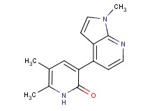 5,6-dimethyl-3-(1-methyl-1H-pyrrolo[2,3-b]pyridin-4-yl)-2(1H)-pyridinone