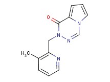 2-[(3-methylpyridin-2-yl)methyl]pyrrolo[1,2-d][1,2,4]triazin-1(2H)-one