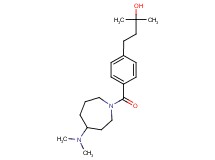 4-(4-{[4-(dimethylamino)-1-azepanyl]carbonyl}phenyl)-2-methyl-2-butanol
