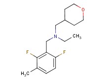 (2,6-difluoro-3-methylbenzyl)ethyl(tetrahydro-2H-pyran-4-ylmethyl)amine