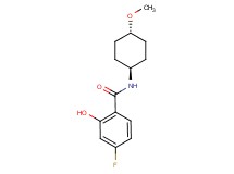 4-fluoro-2-hydroxy-N-(trans-4-methoxycyclohexyl)benzamide