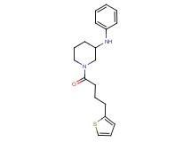 N-phenyl-1-[4-(2-thienyl)butanoyl]-3-piperidinamine