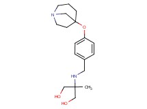 2-{[4-(1-azabicyclo[3.2.1]oct-5-yloxy)benzyl]amino}-2-methylpropane-1,3-diol