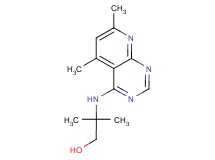 2-[(5,7-dimethylpyrido[2,3-d]pyrimidin-4-yl)amino]-2-methylpropan-1-ol