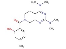 2-{[2,4-bis(dimethylamino)-5,8-dihydropyrido[3,4-d]pyrimidin-7(6H)-yl]carbonyl}-5-methylphenol