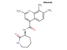 2,7,8-trimethyl-N-[(3S)-2-oxo-3-azepanyl]-4-quinolinecarboxamide