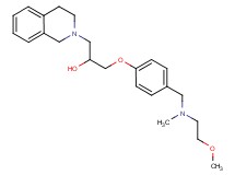 1-(3,4-dihydro-2(1H)-isoquinolinyl)-3-(4-{[(2-methoxyethyl)(methyl)amino]methyl}phenoxy)-2-propanol