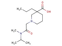 1-{2-[isopropyl(methyl)amino]-2-oxoethyl}-3-propylpiperidine-3-carboxylic acid
