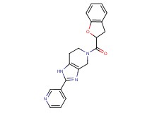 5-(2,3-dihydro-1-benzofuran-2-ylcarbonyl)-2-pyridin-3-yl-4,5,6,7-tetrahydro-1H-imidazo[4,5-c]pyridine