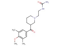 N-{2-[3-(4-methoxy-3,5-dimethylbenzoyl)piperidin-1-yl]ethyl}urea