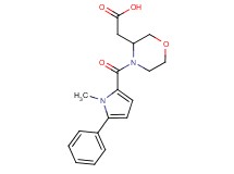 {4-[(1-methyl-5-phenyl-1H-pyrrol-2-yl)carbonyl]-3-morpholinyl}acetic acid
