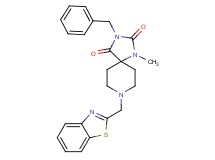8-(1,3-benzothiazol-2-ylmethyl)-3-benzyl-1-methyl-1,3,8-triazaspiro[4.5]decane-2,4-dione