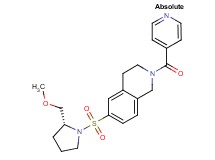 2-isonicotinoyl-6-{[(2R)-2-(methoxymethyl)pyrrolidin-1-yl]sulfonyl}-1,2,3,4-tetrahydroisoquinoline