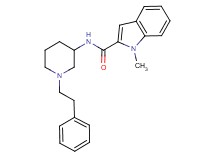 1-methyl-N-[1-(2-phenylethyl)-3-piperidinyl]-1H-indole-2-carboxamide