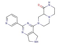 8-(2-pyridin-3-yl-6,7-dihydro-5H-pyrrolo[3,4-d]pyrimidin-4-yl)hexahydro-2H-pyrazino[1,2-a]pyrazin-1(6H)-one