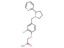 2-{2-chloro-4-[(2-pyridin-2-ylpyrrolidin-1-yl)methyl]phenoxy}acetamide