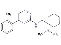 N-{[1-(dimethylamino)cyclohexyl]methyl}-5-(2-methylphenyl)-1,2,4-triazin-3-amine