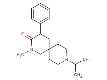9-isopropyl-2-methyl-4-phenyl-2,9-diazaspiro[5.5]undecan-3-one