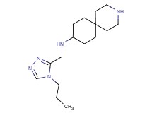 N-[(4-propyl-4H-1,2,4-triazol-3-yl)methyl]-3-azaspiro[5.5]undecan-9-amine dihydrochloride