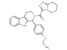 1-(4-ethoxyphenyl)-2-(5,6,7,8-tetrahydro[1,2,4]triazolo[4,3-a]pyridin-3-ylcarbonyl)-2,3,4,9-tetrahydro-1H-beta-carboline