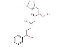 3-[[(6-methoxy-1,3-benzodioxol-5-yl)methyl](methyl)amino]-1-phenylpropan-1-ol